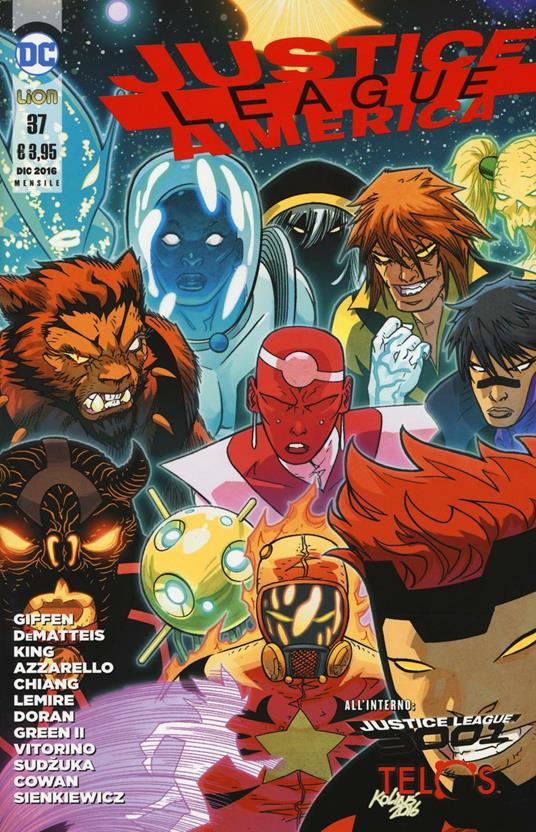 Justice League America. Vol. 37 - copertina