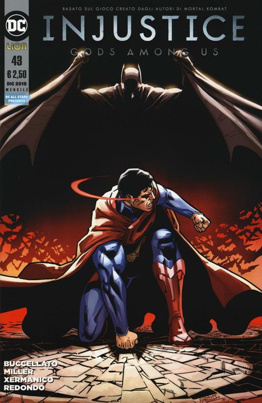 Injustice. Gods among us. Vol. 43 - Brian Buccellato,Mike Miller,Bruno Redondo - copertina