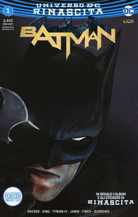 Rinascita. Batman. Vol. 1 - copertina
