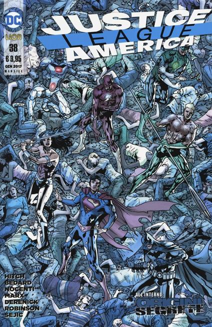 Justice League America. Vol. 38 - copertina
