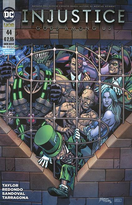 Injustice. Gods among us. Vol. 44 - Brian Buccellato,Mike Miller,Bruno Redondo - copertina