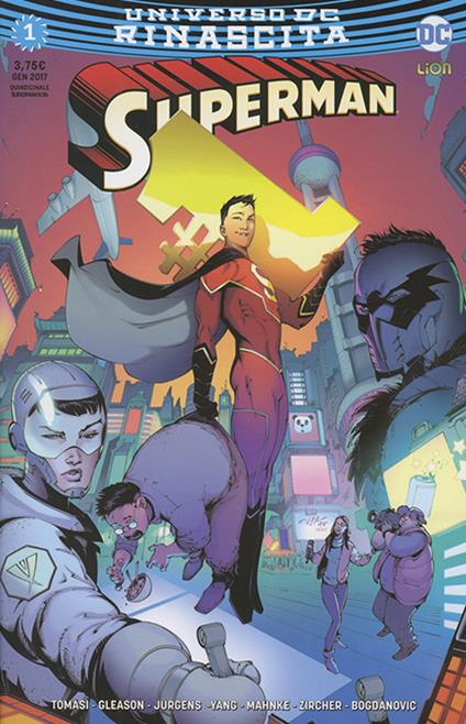 Rinascita. Superman. Ediz. variant. Vol. 1 - copertina