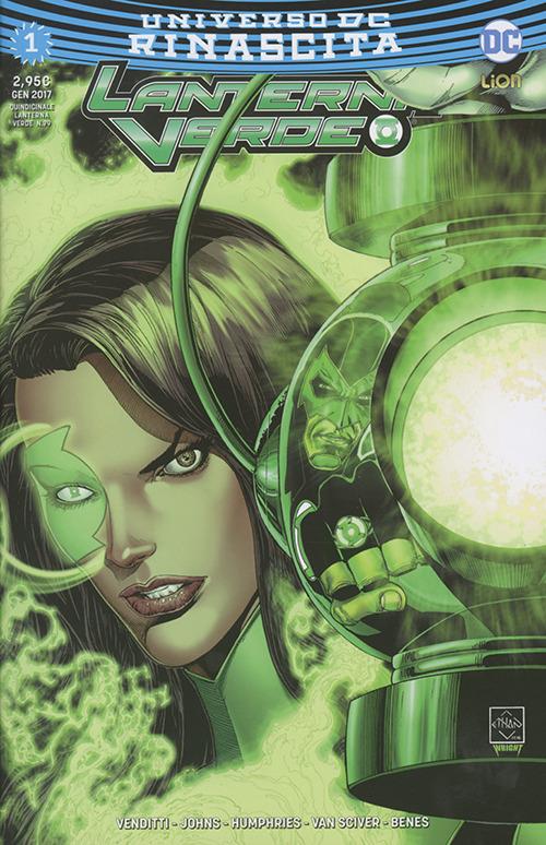 Rinascita. Lanterna Verde. Ediz. variant. Vol. 1 - copertina