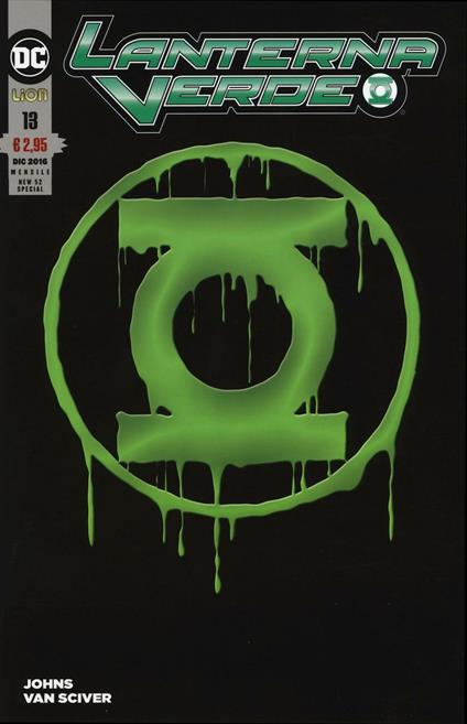 Lanterna verde. Vol. 13 - Geoff Johns,Ethan Van Sciver - copertina