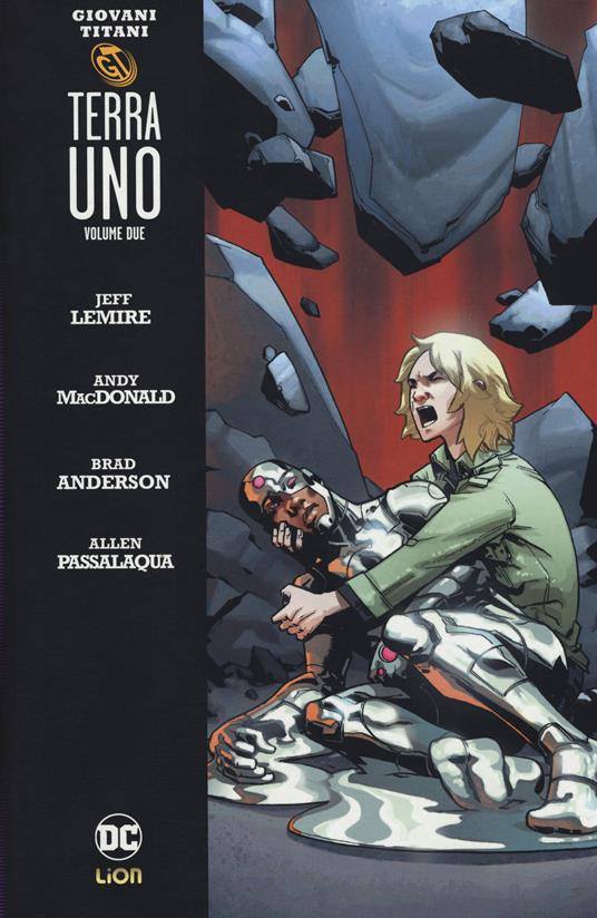 Terra uno. Giovani Titani. Vol. 2 - Jeff Lemire - copertina