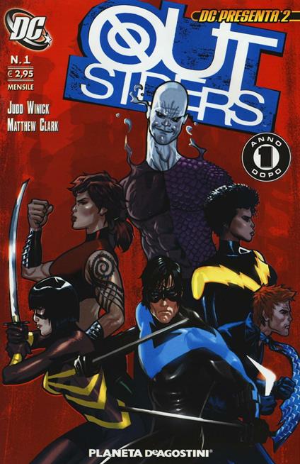 Outsiders. Vol. 1 - Judd Winick,Matthew Clark - copertina