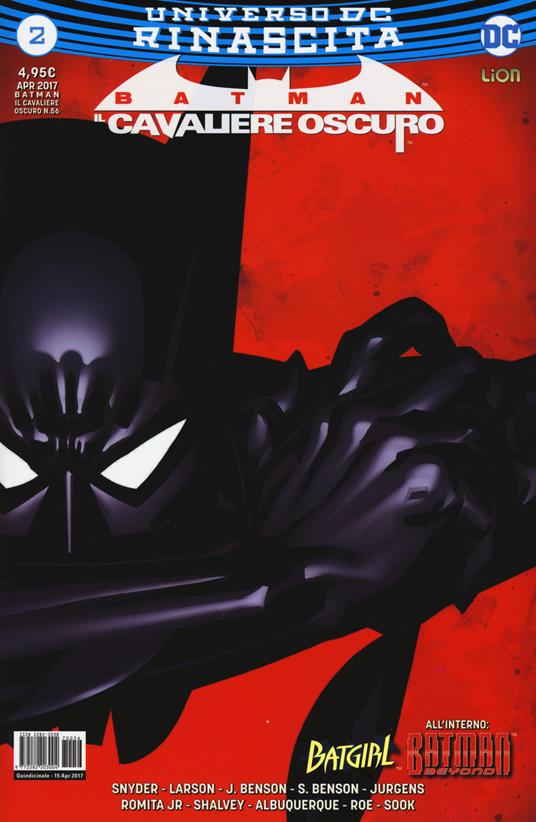 Rinascita. Batman. Il cavaliere oscuro. Vol. 2 - copertina