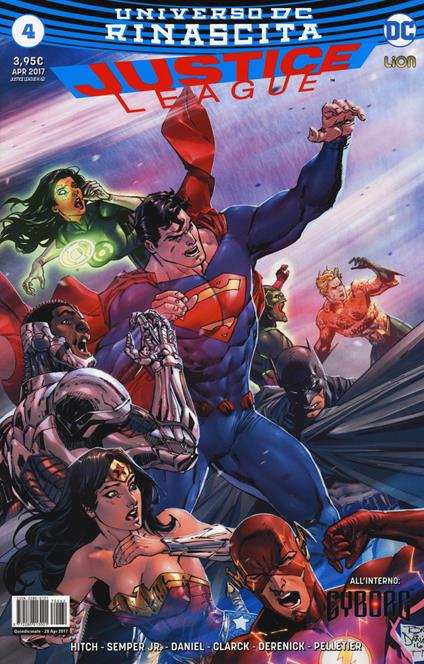 Rinascita. Justice League. Vol. 4 - copertina