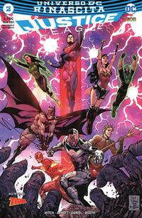Rinascita. Justice League. Ediz. variant. Vol. 2 - copertina