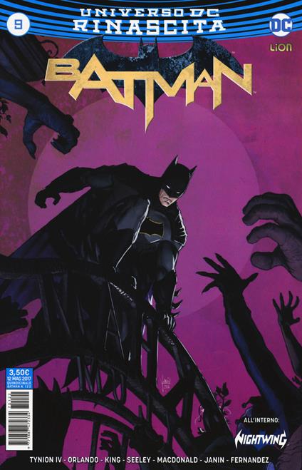 Rinascita. Batman. Vol. 9 - copertina