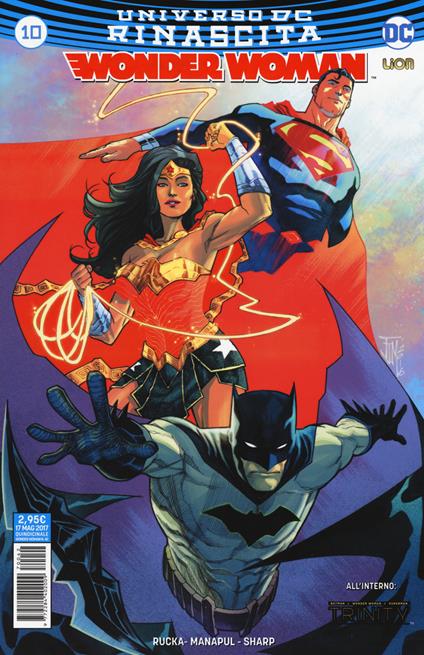 Rinascita. Wonder Woman. Vol. 10 - Liam Sharp - copertina