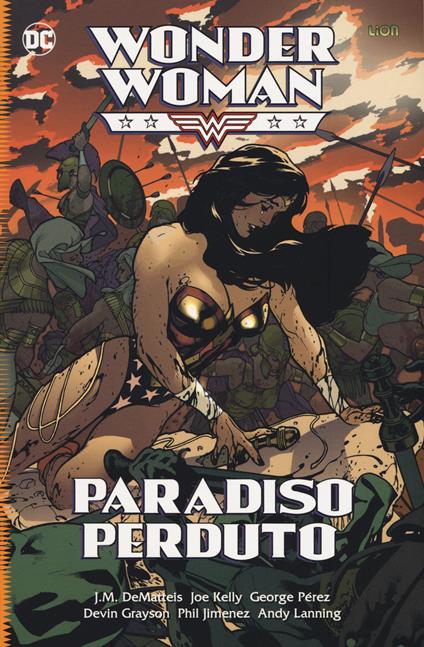 Paradiso perduto. Wonder Woman - Jean Marc DeMatteis,Joe Kelly,Phil Jimenez - copertina