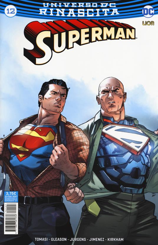 Rinascita. Superman. Vol. 12 - copertina