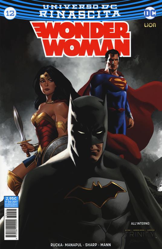 Rinascita. Wonder Woman. Vol. 12 - copertina