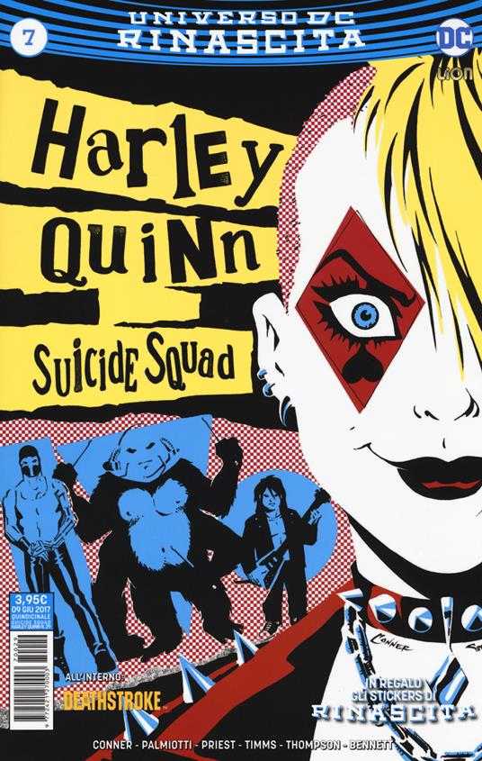 Rinascita. Suicide Squad. Harley Quinn. Vol. 7 - copertina