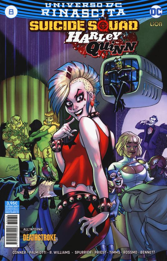 Rinascita. Suicide Squad. Harley Quinn. Vol. 8 - copertina