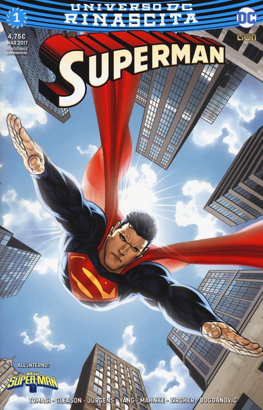 Rinascita. Superman. Vol. 1 - copertina