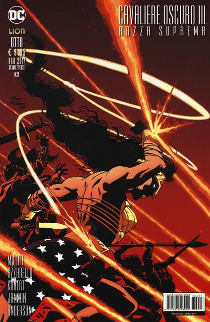 Batman DK III. Razza suprema. Vol. 8 - Frank Miller,Brian Azzarello,Andy Kubert - copertina