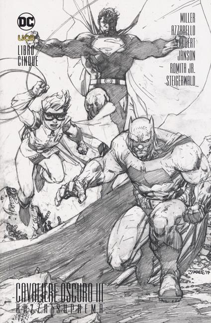 Razza suprema. Batman il cavaliere oscuro III. Vol. 5 - Frank Miller,Brian Azzarello,Andy Kubert - copertina