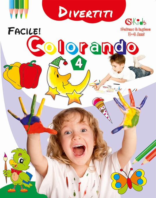 Divertiti colorando. Facile! Ediz. illustrata. Vol. 4 - copertina