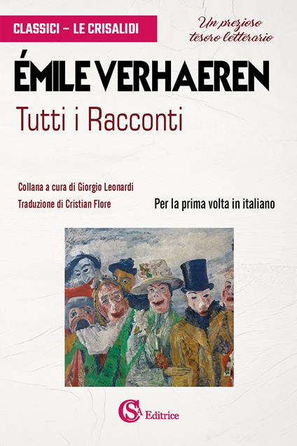 Tutti i racconti - Emile Verhaeren - copertina