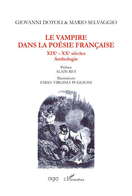 Le vampire dans la poésie française XIXe - XXe siècles - copertina