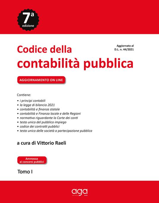 Codice della contabilità pubblica. Con espansione online - copertina