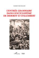 L' entrée grammaire dans l'Encyclopédie de Diderot et D'Alembert
