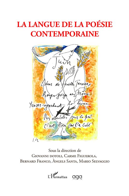 La langue de la poésie contemporaine - Giovanni Dotoli,Carme Figuerola,Bernard Franco - copertina