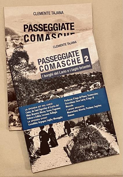 Passeggiate comasche. Vol. 1-2: I borghi del Lario e i laghi briantei - Clemente Tajana - copertina