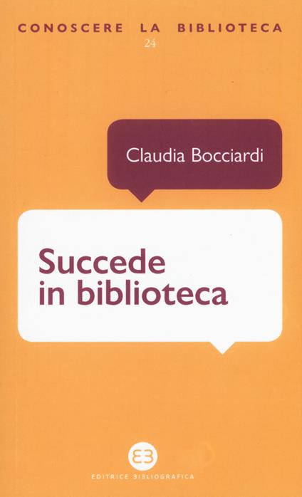 Succede in biblioteca - Claudia Bocciardi - copertina