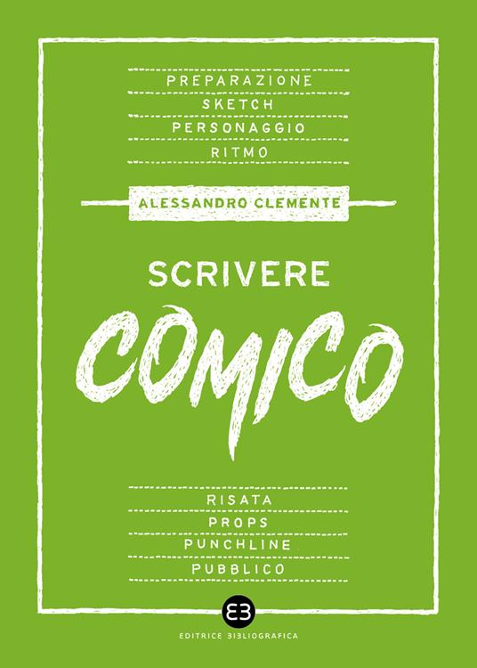 Scrivere comico - Alessandro Clemente - copertina