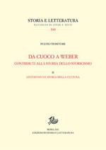Da Cuoco a Weber. Contributi alla storia dello storicismo. Vol. 2: Historismus e storia della cultura