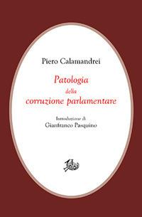 Patologia della corruzione parlamentare - Piero Calamandrei - copertina