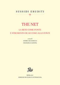 The net. La rete come fonte e strumento di accesso alle fonti - copertina