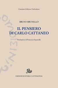 Il pensiero di Carlo Cattaneo - Bruno Brunello - copertina