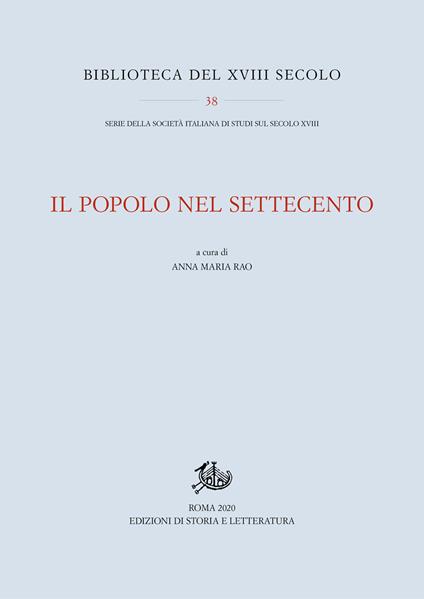 Il popolo nel Settecento - copertina