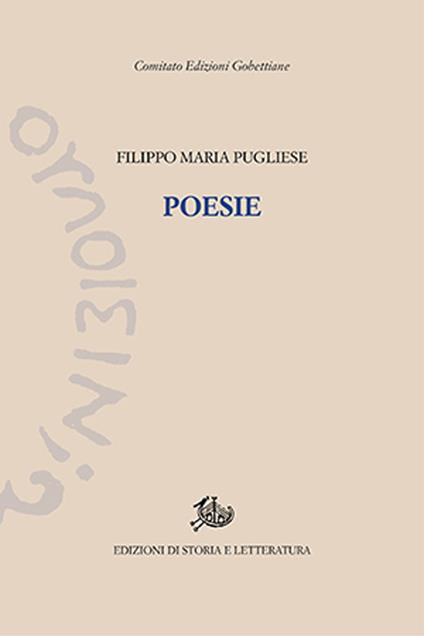 Poesie - Filippo Maria Pugliese - copertina
