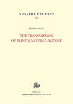 The transmission of Pliny's «Natural history»