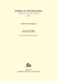 Maestri. Un alfabeto di civiltà - Maria Luisa Doglio - copertina
