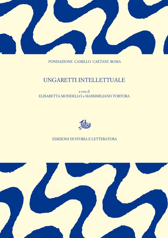 Ungaretti intellettuale - copertina