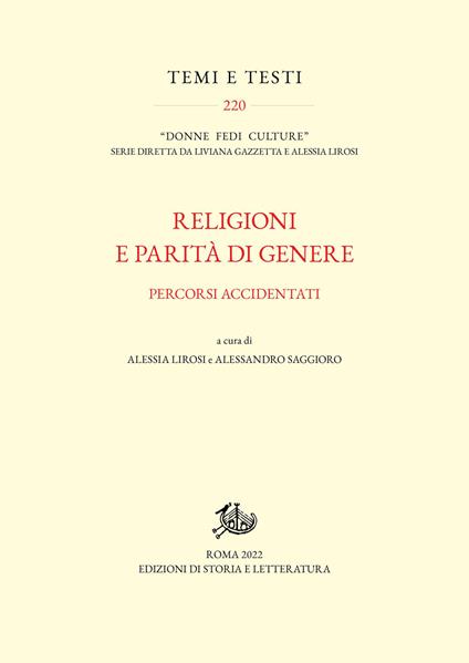 Religioni e parità di genere. Percorsi accidentati - copertina