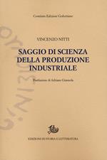 Saggio di scienza della produzione industriale