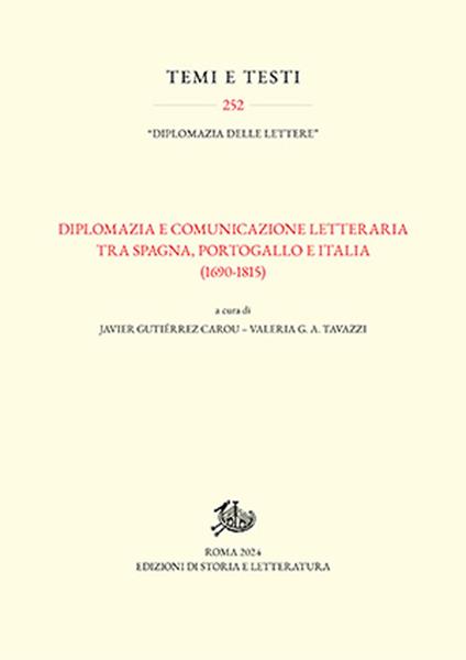 Diplomazia e comunicazione letteraria - copertina