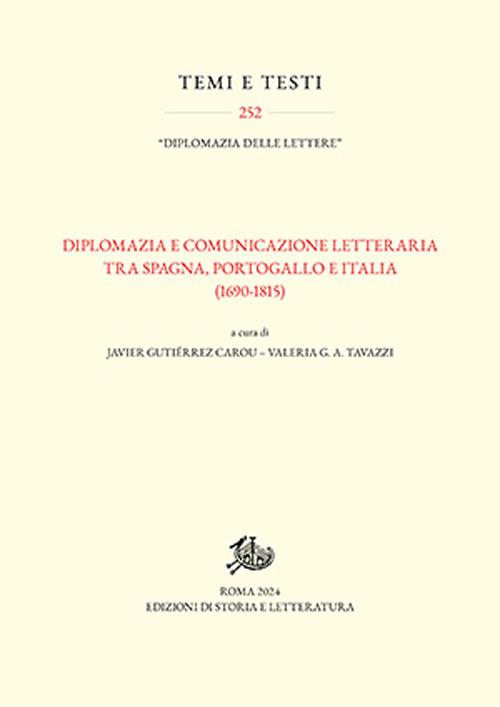 Diplomazia e comunicazione letteraria - copertina