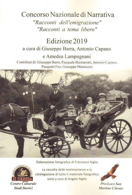 Racconti dell'emigrazione. Racconti a tema libero. Concorso nazionale di narrativa - copertina