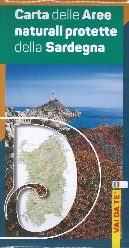 Carta delle aree naturali protette della Sardegna - copertina