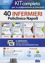 Kit completo per la preparazione al concorso 40 infermieri AOU Policlinico di Napoli