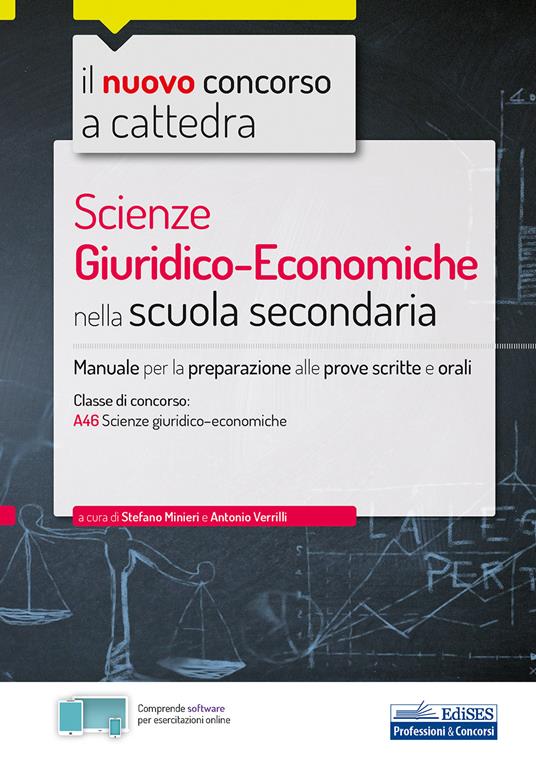 Il nuovo concorso a cattedra. Scienze giuridiche economiche nella Scuola secondaria. Manuale per la preparazione alle prove scritte e orali. Con Contenuto digitale per accesso online - copertina