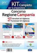 Concorso Regione Campania. Kit completo per la preparazione. 425 Istruttori di vigilanza (VGC/CAM). 47 Funzionari di vigilanza (VGC/CAM). Con software di simulazione
